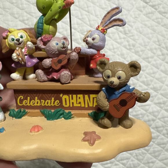 *New Disney Aulani Celebrate Ohana Duffy Stella Olu Shelly Gelatoni Photo Holder - Picture 3 of 12